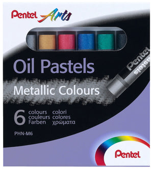 Pentel Arts Oil Pastels - Pastelkreiden Metallic Colours