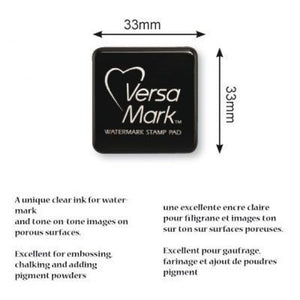 Versa Mark  Watermark Stamp Pad mini 3 x 3 cm für tolle Effekte (klar)