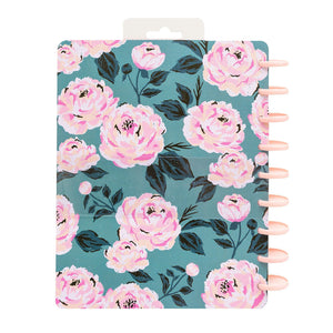 Day-to-Day disc planner Blue & Pink rose designed by Maggie Holmes