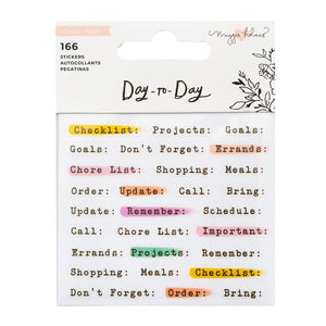 Crate Paper • Day-to-Day disc planner mini sticker book 2