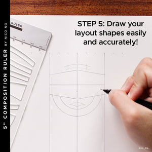 Composition Ruler 3"  by Nico Ng - Layout - Designhilfe