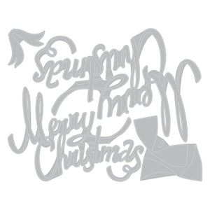 Sizzix • Thinlits die set 4pk christmas ribbon Tim Holtz Stanzen Christmas