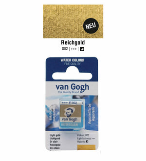 van Gogh Aquarellfarbe - 1/2 Näpfchen auch Metallic und Inteferenz