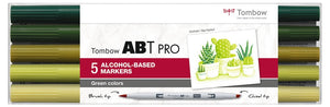 ABT PRO - Der Alkohol-Marker für Profis  5er Set Green Colors