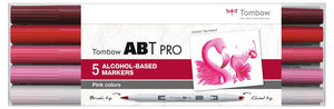 ABT PRO - Der Alkohol-Marker für Profis  5er Set Pink Colors