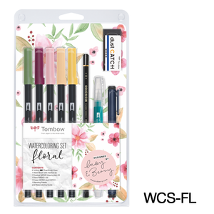 Tombow Watercoloring  Set Floral
