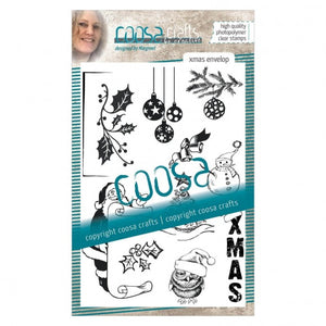 COOSA Crafts • Clear Stempel #17 Xmas 10 Motive