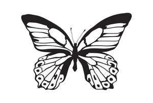 Clear Stamp Background Majestic Butterfly (ca.15 x 10 cm)