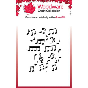Creative Expressions • Woodware clear stamps • Clear singles Mini music background