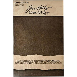 Tim Holtz Idea-Ology Pergament Kraft Papier (Ölpapier)  12,7 cm x 20,3 cm TH92916