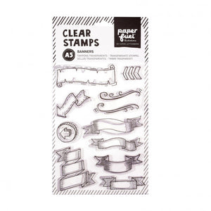 Paperfuel • Clear stamps Banner