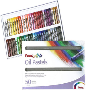 Pentel Arts Oil Pastels - Pastelkreiden  12 bis 50 Farben