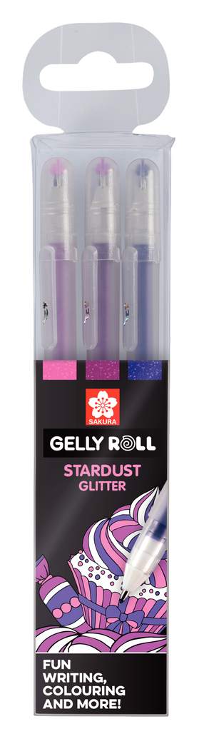 Sakura Gelly Roll Set mit 3 Stiften STARDUST GLITTER Sweets