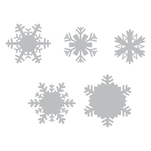 Sizzix thinlits die set x5 paper snowflakes Tim Holtz Stanzen Schneeflocken