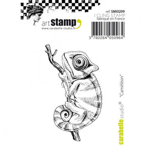 Carabelle Studio •  cling stamp mini  "caméléon "