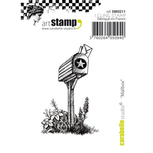 Carabelle Studio •  cling stamp mini  "Mailbox"