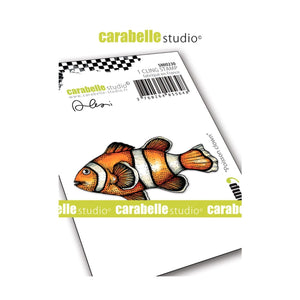 Carabelle Studio •  cling stamp mini  "Poisson Clown"  Nemo