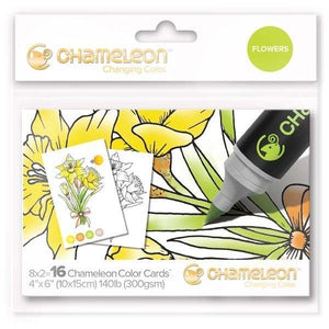 Chameleon Color Cards Flowers 16 Karten