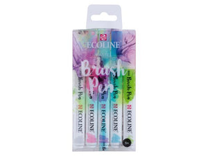 Ecoline  Brush Pens  12 Farbwelten zur Auswahl  - Aquarell Set mit je 5 Farben