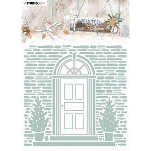 Studio Light • Winter charm cutting & embossing folder 150x150mm nr.07