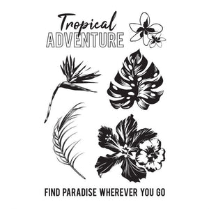 Kaisercraft Clear Stamps "Paradise Found"