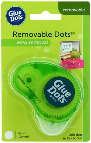 Glue Dots • Removable Dots Dot n Go 10mm (200 Stück auf Abroller)