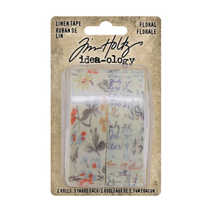 Advantus • Tim Holtz Idea-ology linen tape Floral