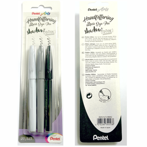 Sign Pen Brush -   3er Set - Shadow-Edition