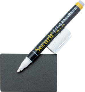 SECURIT  Kreidetafelschild DIN A8 incl. Halter und Stift