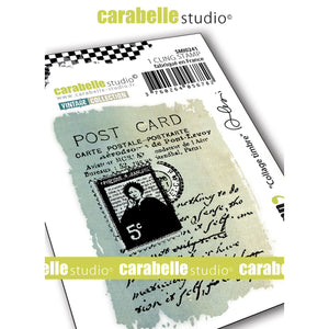 Carabelle Studio • Mini Cling Stamp Collage Timbre