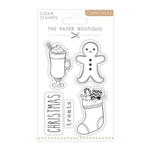The Paper Boutique • Christmas clear stamps Christmas treats
