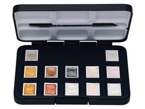 Van Gogh Aquarellfarbe Pocket Box Metallic- & Interference-Farben