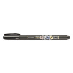 Tombow Fudenosuke Brush Pen Doppelpack harte und weiche Spitze