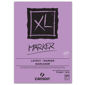 Canson XL - Marker A4  100 Blatt 70g/m²